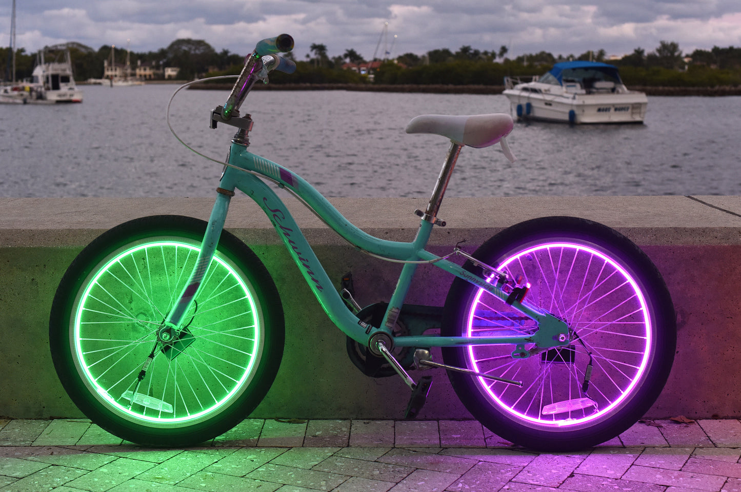 Veloglow Multi Colored Wheel Lights