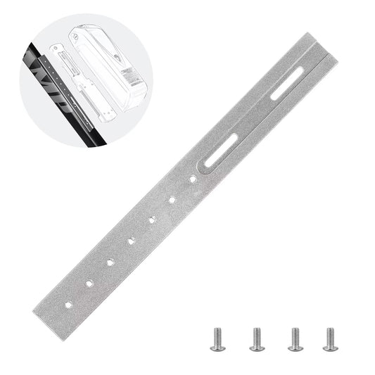 Universal E-Bike Battery Mount Adapter Rail (Slotted, 266mm)