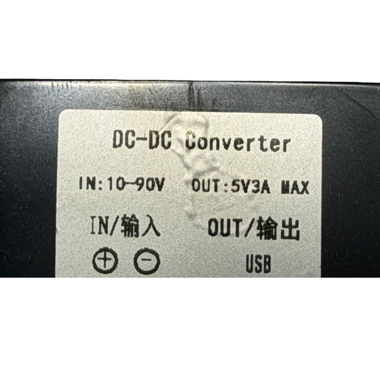 USB A_C Accessory Adapter (DC-DC Converter) (10-90V, 5V 3A Max)