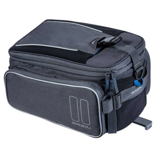 Basil Sport Design MIK Bag - Graphite & Blue