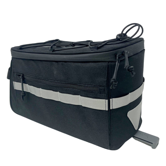 MIK Trunk Bag Big Momma Bicycle Rack Bag - Compatible with MIK  (works only with MIK Rack - not Included)