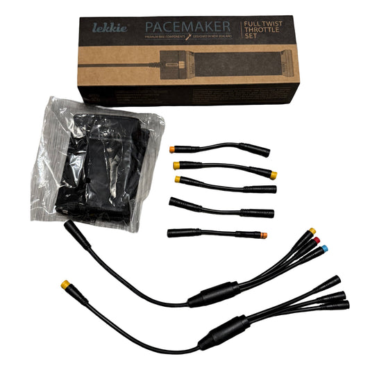 Universal Throttle Harness Kit - E-Bike, PEV (Full Twist, RH Half Grip Twist, Thumb, Lekkie Pacemaker)