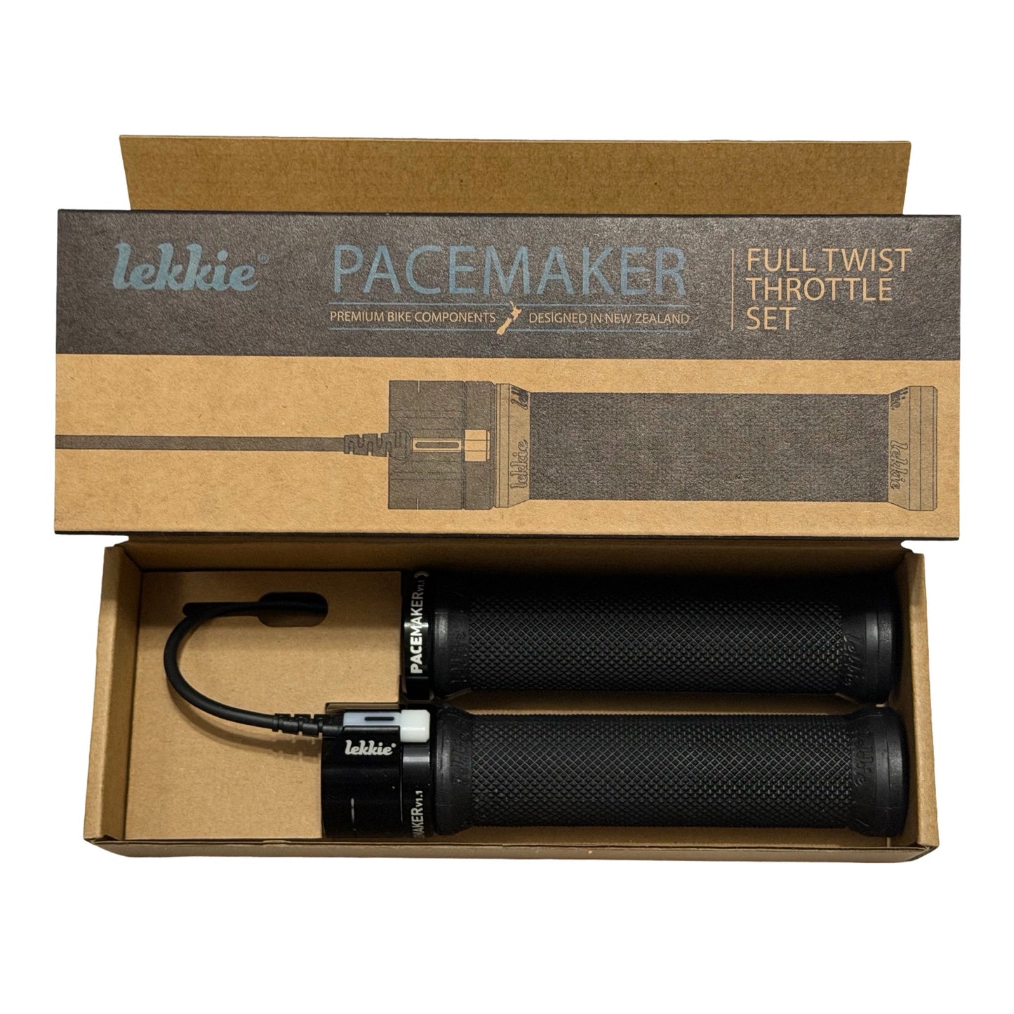 Universal Throttle Harness Kit - E-Bike, PEV (Full Twist, RH Half Grip Twist, Thumb, Lekkie Pacemaker)