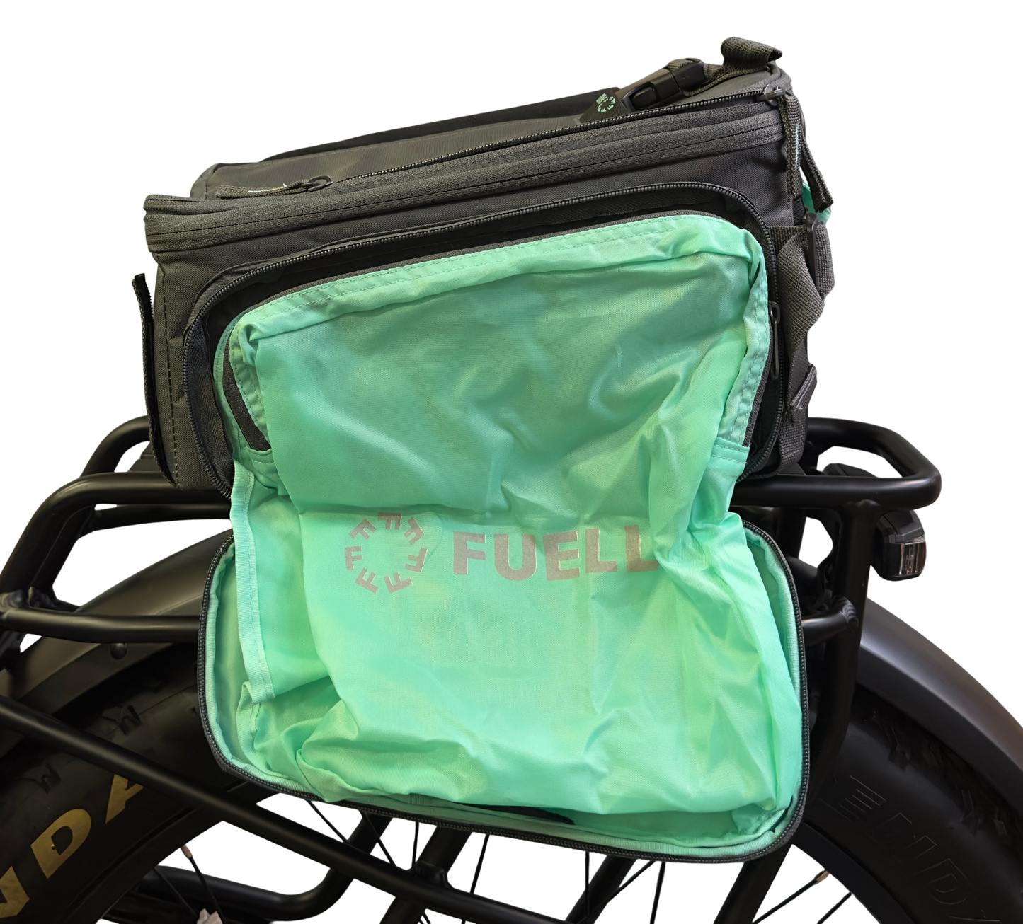 Basil Sport Design MIK Bag - Graphite & Mint