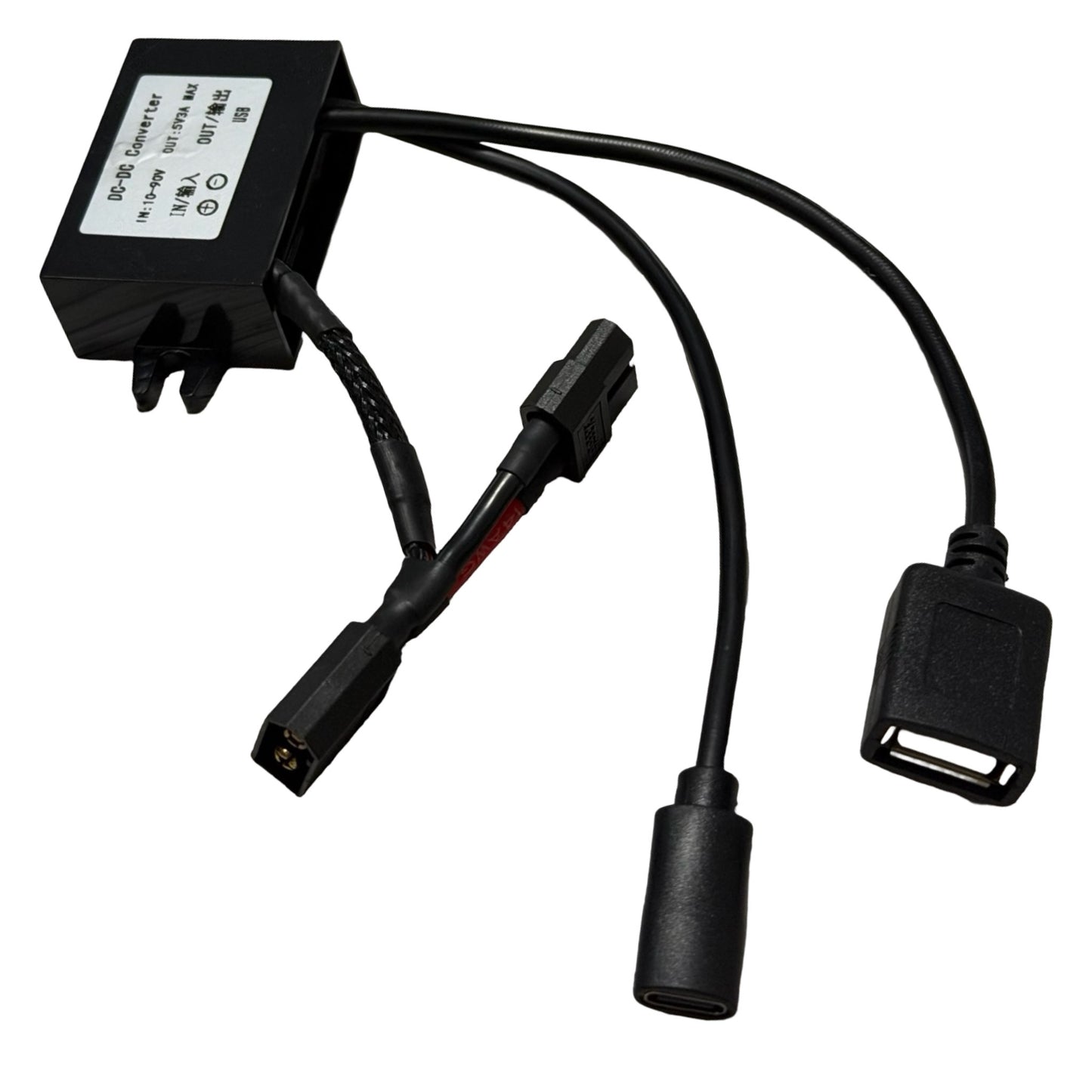 USB A_C Accessory Adapter (DC-DC Converter) (10-90V, 5V 3A Max)