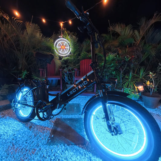 Multi Colored eBike Wheel Lights