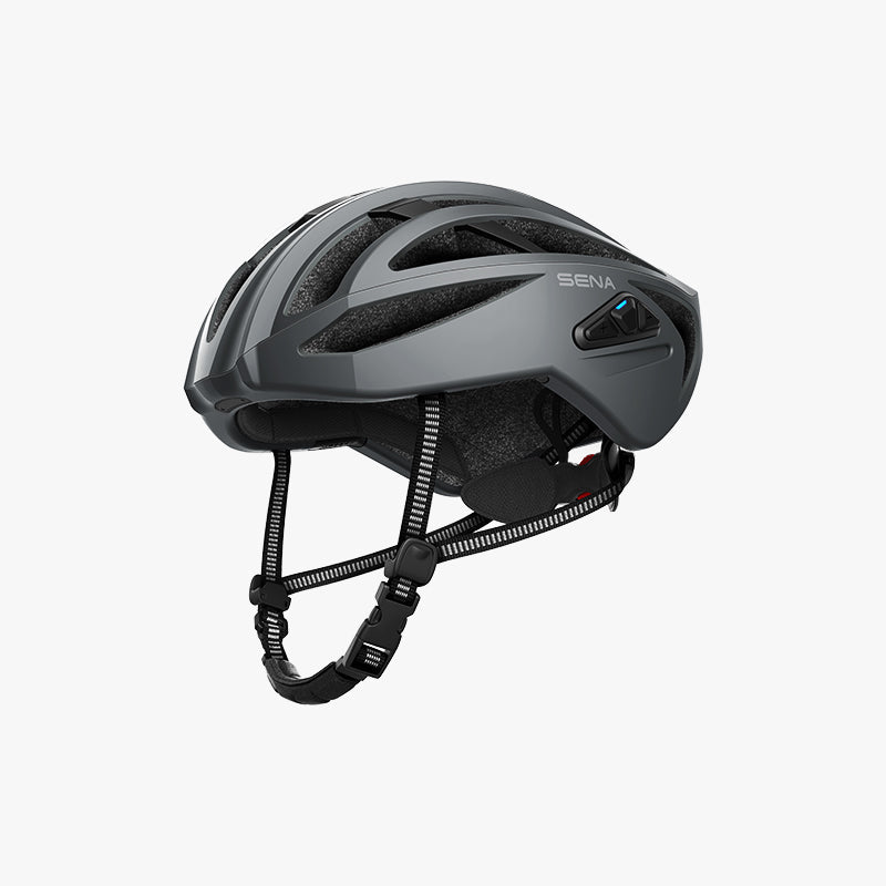 Sena R2X Road Cycling Smart Communication Helmet with Alexa Built-in Large / Matte Gray
