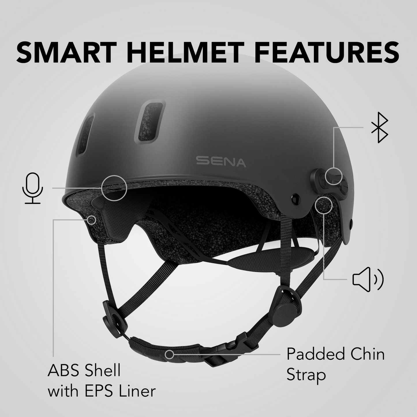 Rumba Bluetooth Smart Communication Helmet